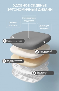 Кресло детское Everprof  Kids 101 Ткань Темно-Серый - 5