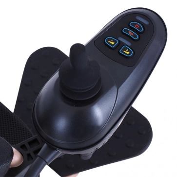 Кресло-коляска электр. MET Compact 35 (REPOW Power Wheel Chair-T610A MT-C35) цвет рамы розовый - 4